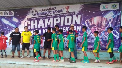 Piala Kemerdekaan 81 di Cileungsi Jadi Ajang Pembinaan dan Pencarian Talenta Sepak Bola Muda