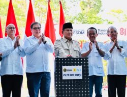 Presiden Prabowo Optimistis PLTS 100 GWp Perkuat Kemandirian Energi Nasional