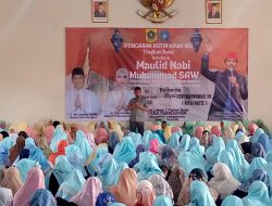 Pemdes Ciangsana Gelar Pengajian Rutin Kaum Ibu-ibu Bersamaan Memperingati Maulid Nabi SAW.1448.H